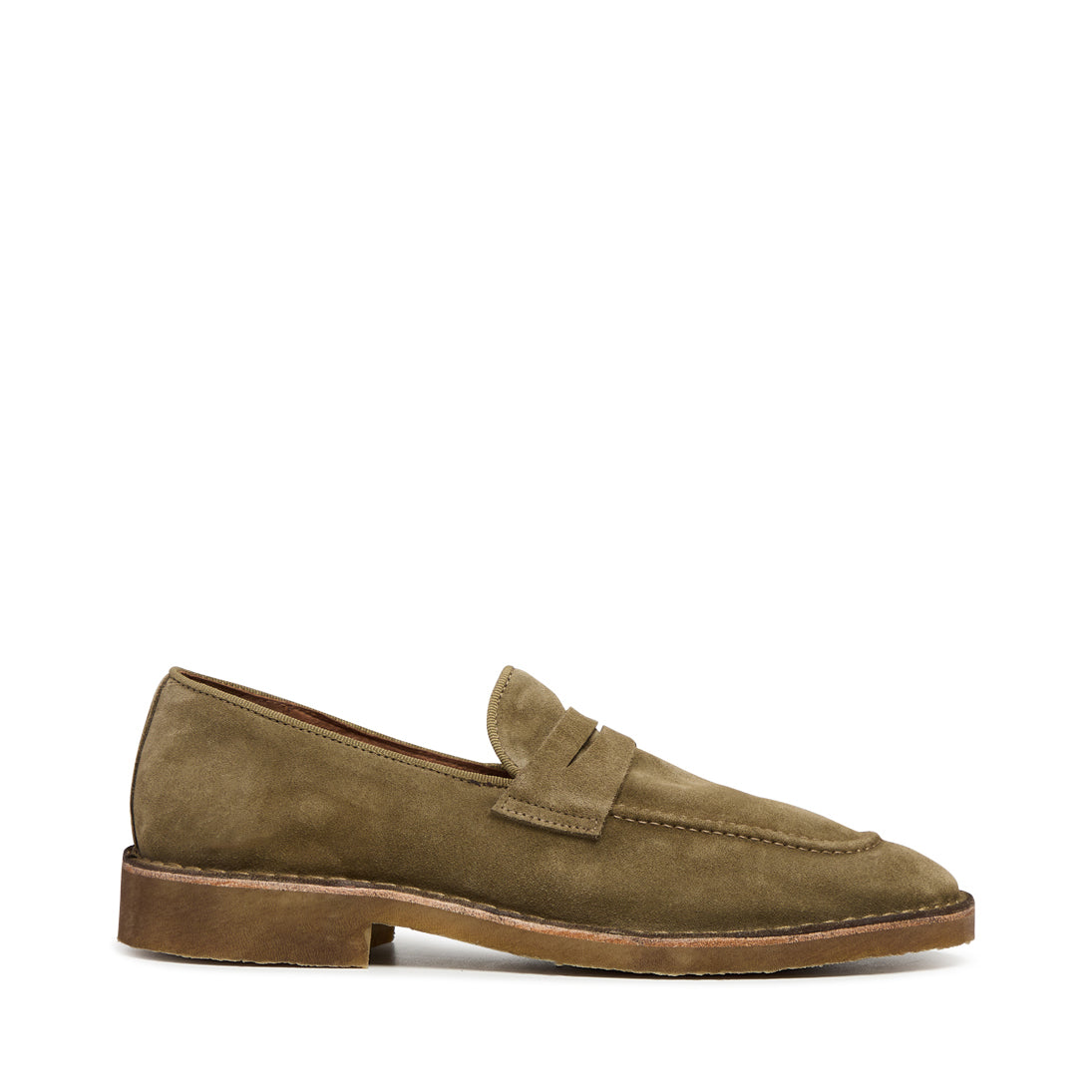 Pavement Men Anders Flats Green suede 200