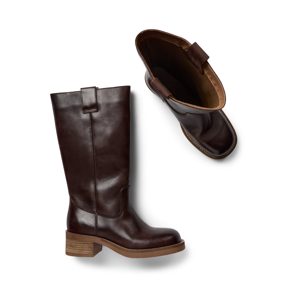 Pavement Anneli Vintage Boots Brown 067