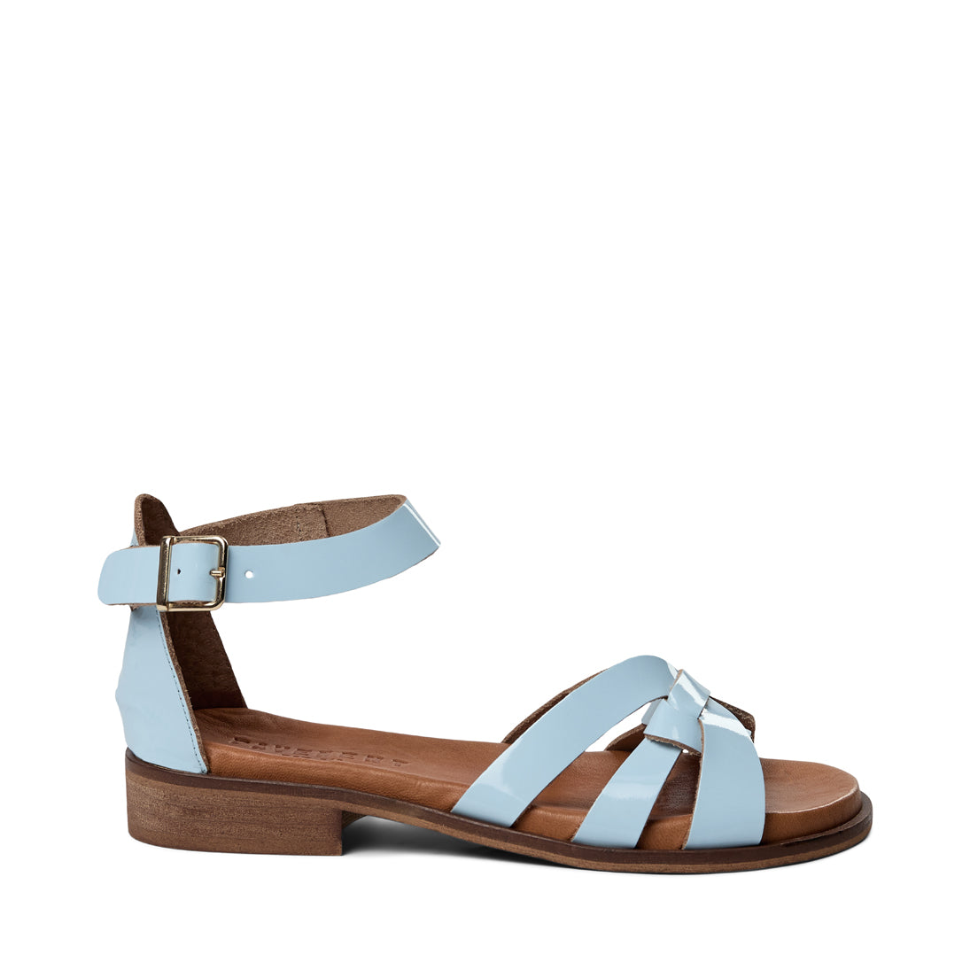 Pavement Aretha Sandals Light blue patent 701