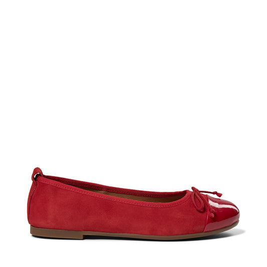 Pavement Lucy ballerinas Red/patent 780