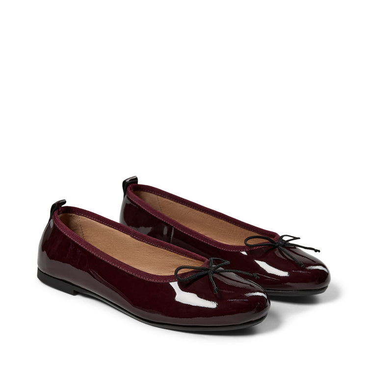 Pavement Lucy ballerinas bordeaux patent 673