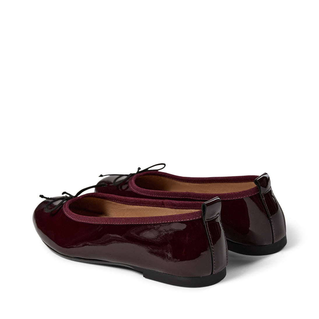 Pavement Lucy ballerinas bordeaux patent 673