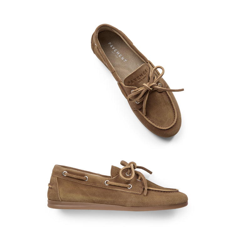 Pavement Marin Loafers Taupe suede 174