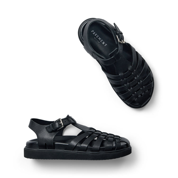 Pavement Nadine Sandals Black 020