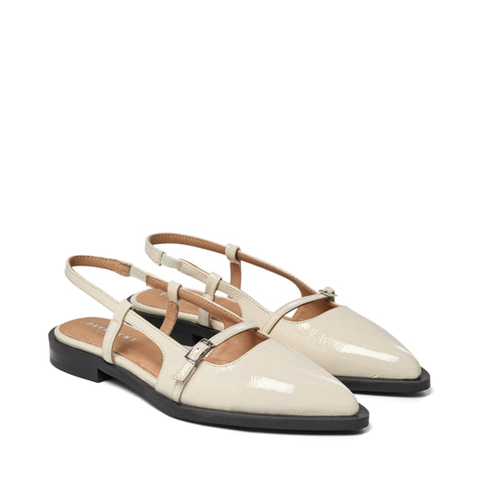 Pavement Sonja Slingback Beige patent 267