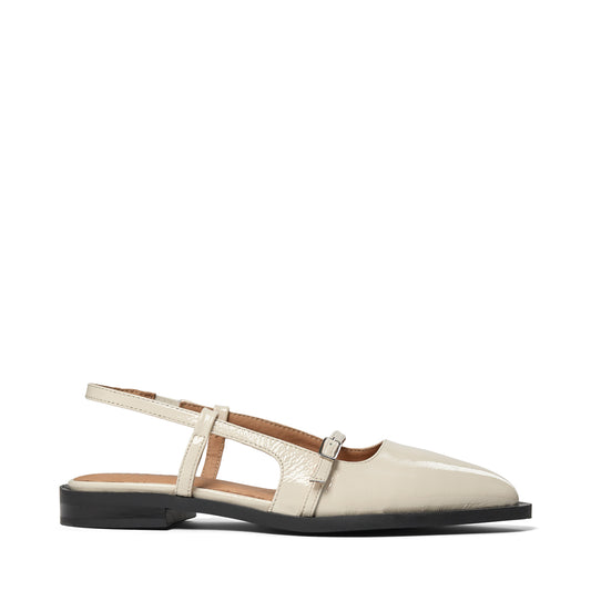 Pavement Sonja Slingback Beige patent 267